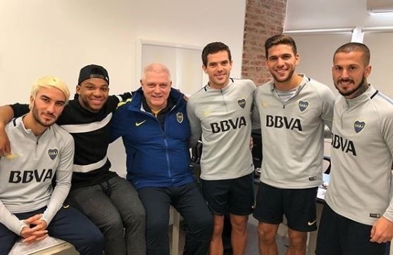 Jorge Batista lleva casi 30 años en Boca.