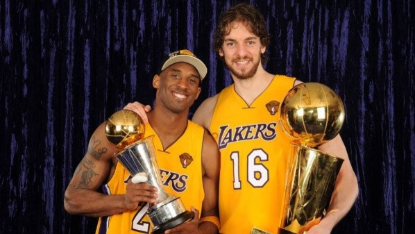 Kobe Bryant y Pau Gasol – Marca
