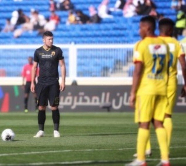 Sergio Vittor en Arabia Saudita.