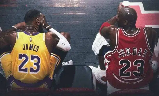LeBron James y Michael Jordan – Bleacher Report
