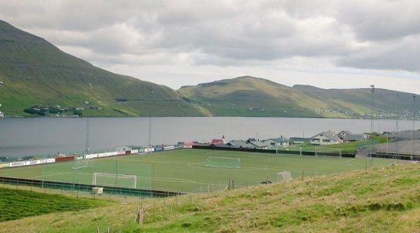 It is one of the most beautiful stadiums in the Faroe Islands