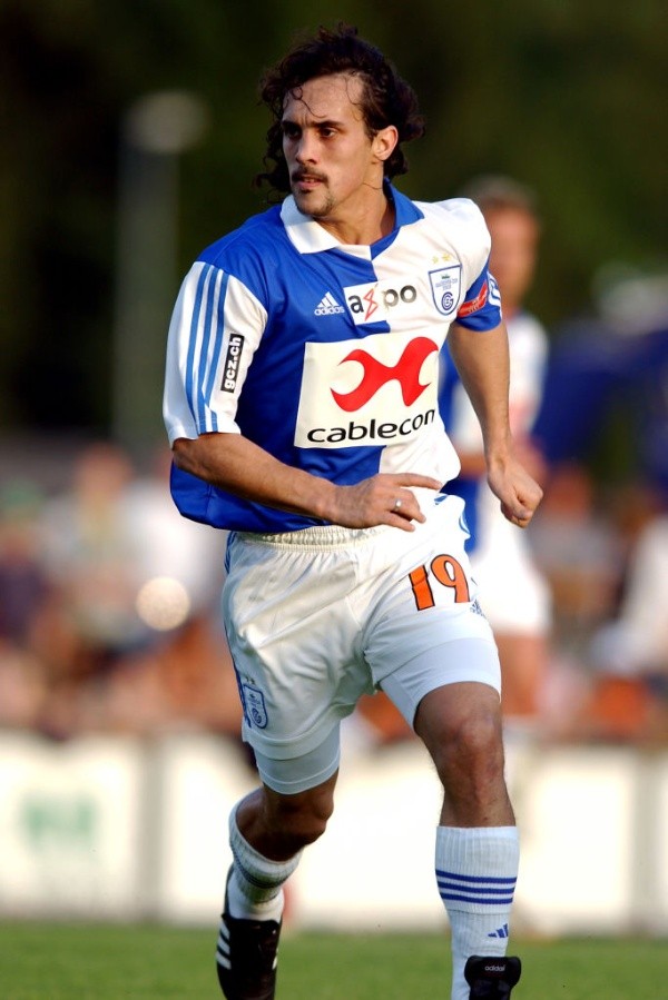 Chatruc jugando en Grasshopper de Suiza. Año 2003. (Getty)