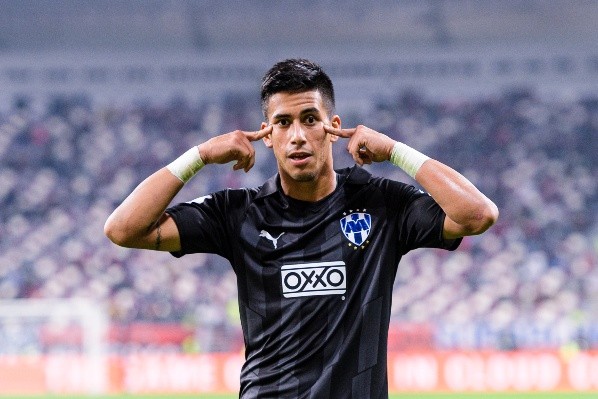 ¡Estoy loco! Meza festeja su gol frente Al Hilal en el Mundial de Clubes.