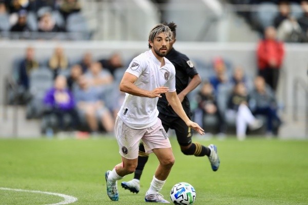 Pizarro, en un partido con la piel de Inter Miami.