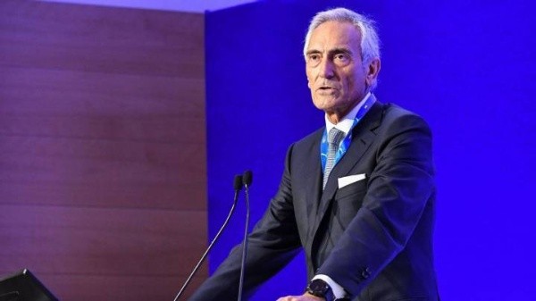 Gabriele Gravina, presidente de la Federación Italiana de Fútbol (Getty)