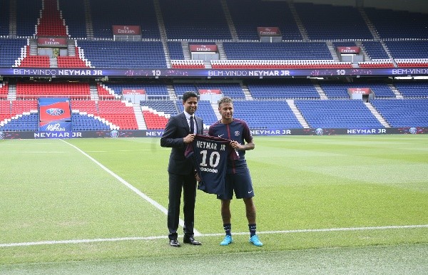 Neymar arribó al PSG a mediados del 2017 (Foto: Getty)
