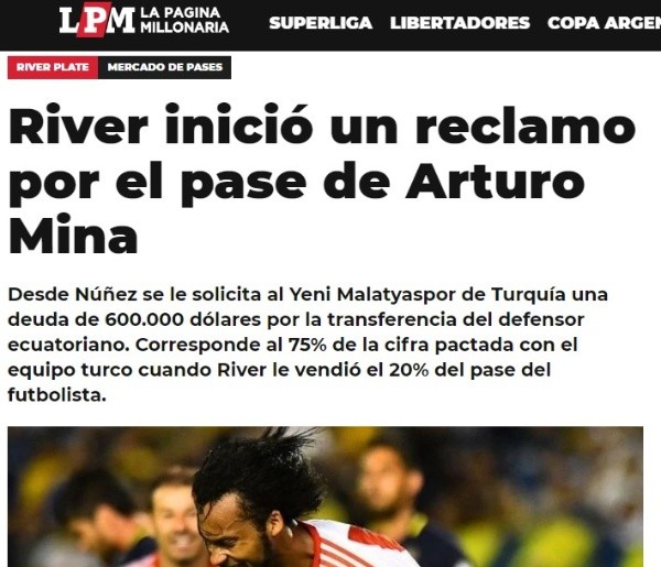 La información de La Página Millonaria.