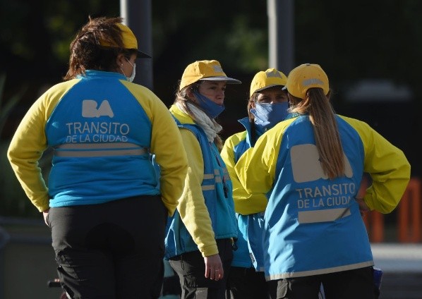 Diversos controles en la ciudad de Buenos Aires. (Foto: Getty)