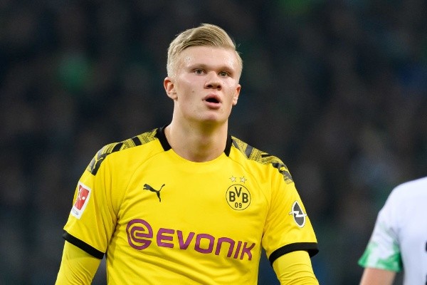 Erling Haaland, goleador de Borussia Dortmund. (Foto: Getty)