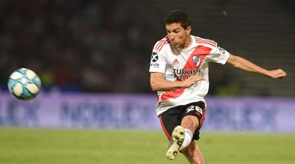 River Plate midfielder Nacho Fernández.