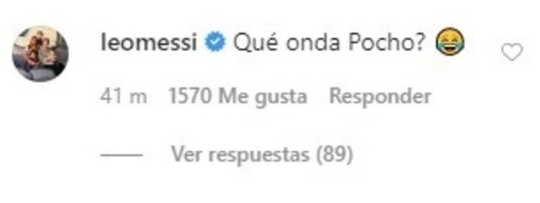 La respuesta de Messi a Lavezzi.