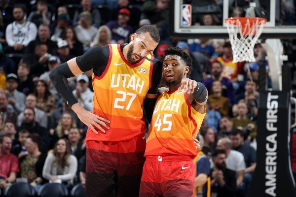 Rudy Gobert y Donovan Mitchell - Getty