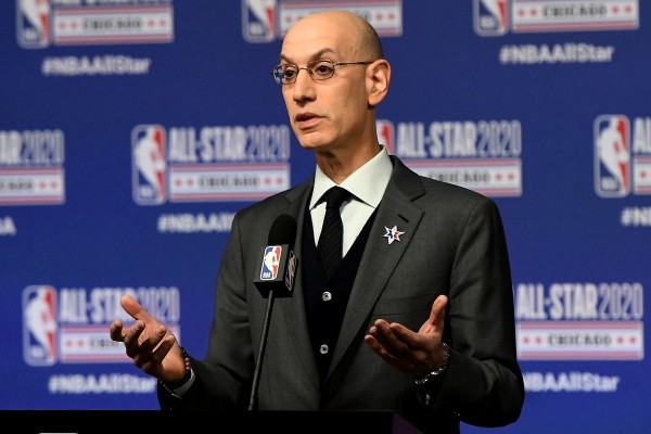 Adam Silver, comisionado de la NBA – Getty