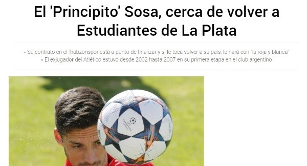 La información de 'Sport'.