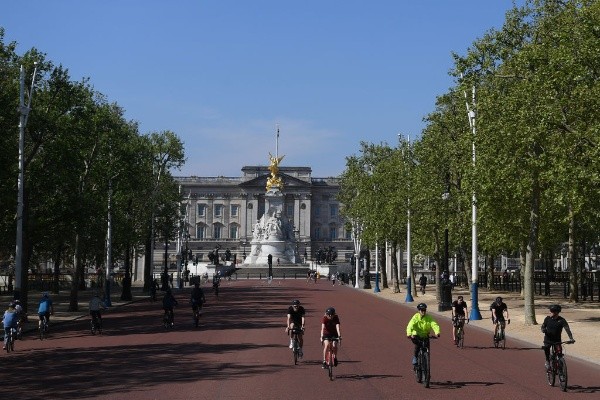 Otra postal de Inglaterra en cuarentena. (Foto: Getty)