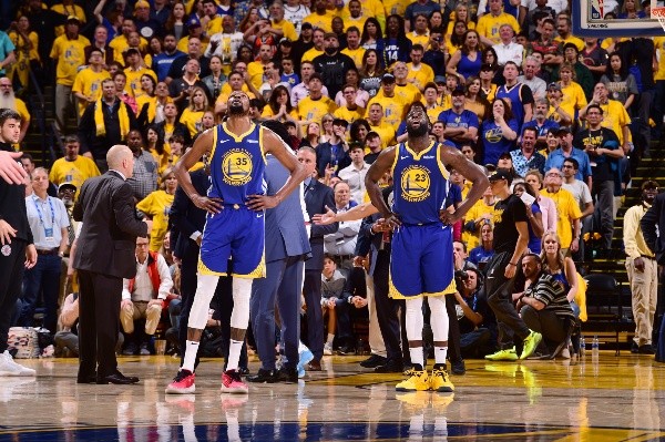 Kevin Durant y Draymond Green – Getty