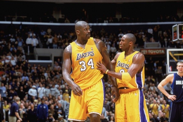 Kobe Bryant y Shaquille O&#039;Neal - Getty