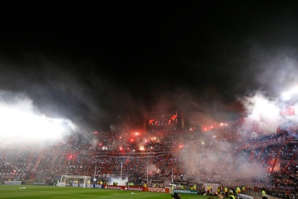 Así lucía el Estadio Monumental en la final de la Copa Libertadores 2015.