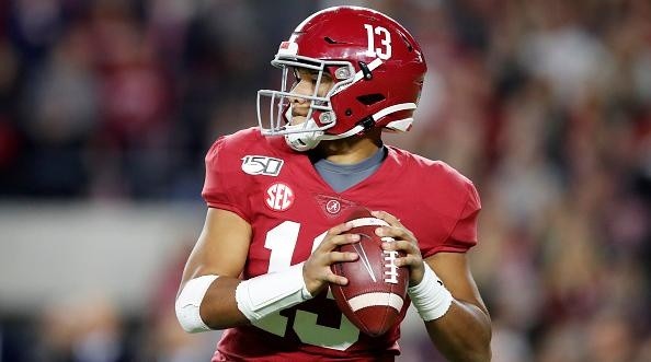 Tua won the national champion with Alabama in 2018.