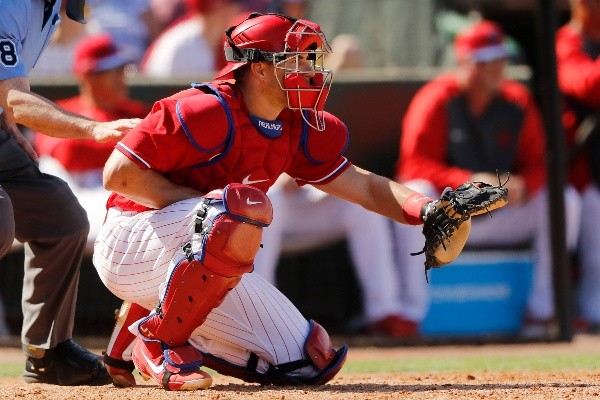 Realmuto also played quarterback, tight end, and safety in high school – Getty