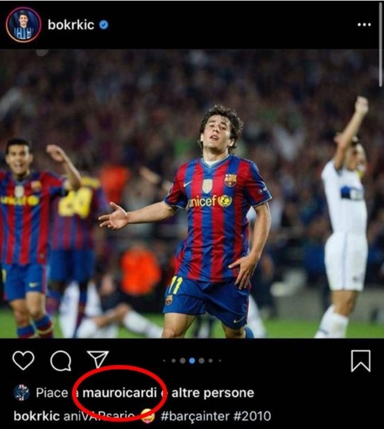 La captura registrada por 'Infobae'.