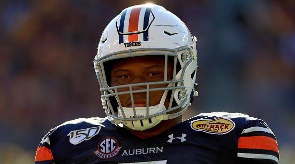 Brown won the SEC Defensive player of the year at Auburn.