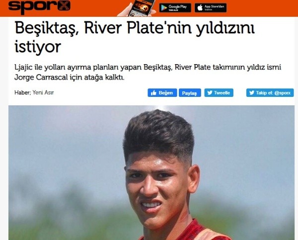 Así lo grafican los medios de comunicación turcos.