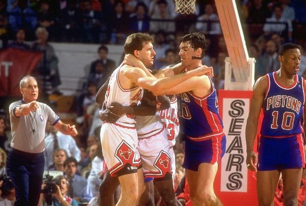 Pistons y Bulls en Finales 1991