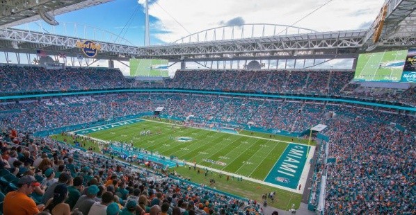 La casa de los Dolphins (Foto: @MiamiDolphins)