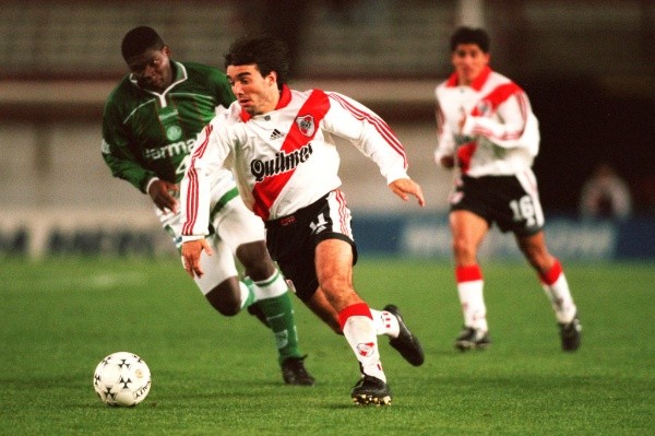 Martín Cardetti con la camiseta de River. (Foto: Getty)