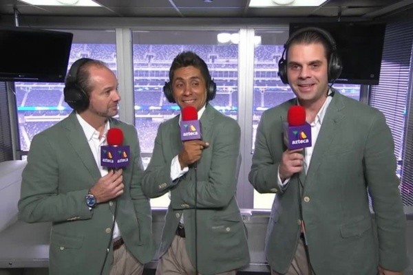Luis García, Jorge Campos y Christian Martinoli.