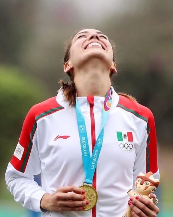 Mariana ganó Medalla de Oro y plaza olímpica en Pentatlón Moderno en los Juegos Panamericanos de Lima 2019. Foto: @marianaarceogutierrez