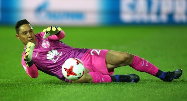 Muñoz, en el duelo entre el América y Atlético Nacional por el Mundial de Clubes 2016.