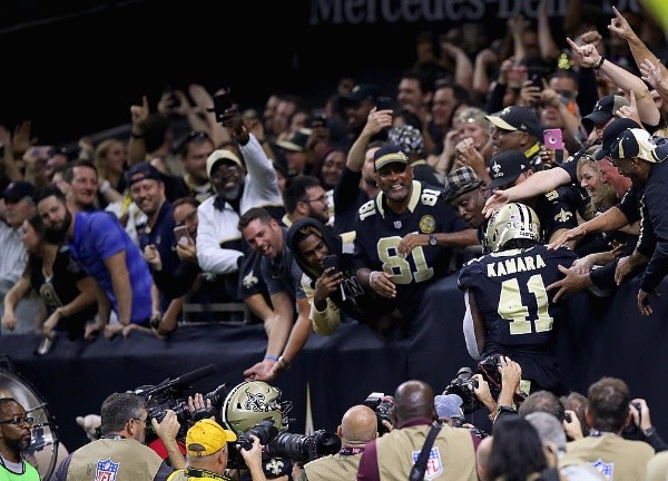 3.- NEW ORLEANS SAINTS (5.4 millonesde seguidores en redes sociales)