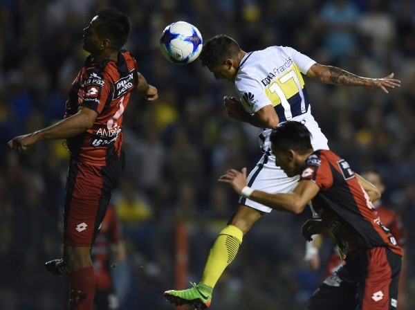 Nazareno Solís con la camiseta de Boca. (Foto: Getty)