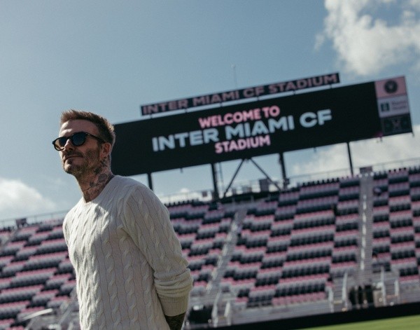 Beckham, uno de los dueños de Inter Miami.