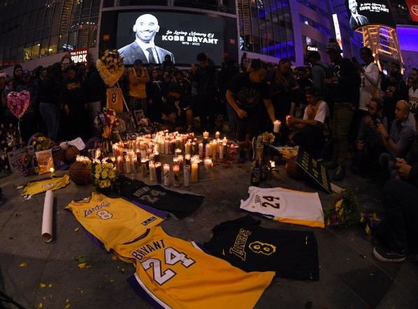 Homenaje a Kobe Bryant. 