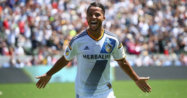 Giovani dos Santos en Los Angeles Galaxy.