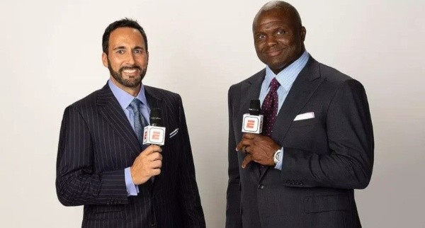 La dupla de los lunes de la NFL (Foto: ESPN)