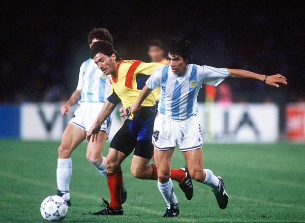 José Basualdo en el Mundial de Italia 1990. (Foto: Getty)