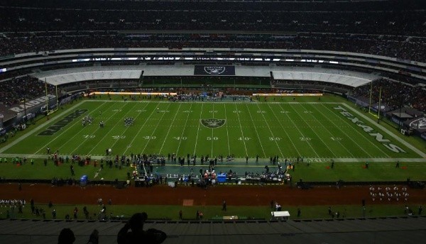 Oakland Raiders fue local en 2017 ante New England Patriots en México (Foto: Getty)