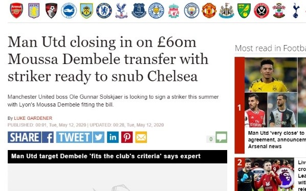 La información del 'Daily Express'.