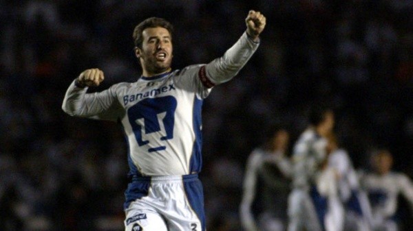 Beltrán jugó por Pumas entre 1996 y 2006 (Foto: Archivo)