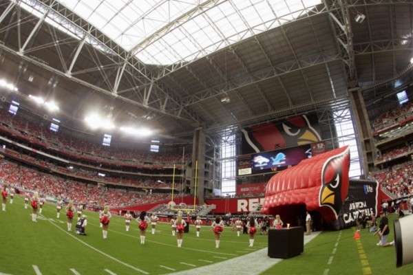 El estadio de la Universidad de Phoenix, casa de los Arizona Cardinals en NFL (Foto: Getty)
