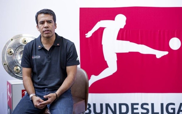 Pável Partdo, embajador de la Bundesliga.