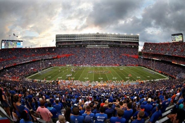 El Ben Hill Griffin Stadium, la casa de la Universidad de Florida (Foto: Getty)