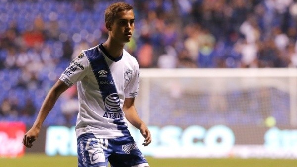 García Escudero debutó con 15 años en la Primera del Puebla.