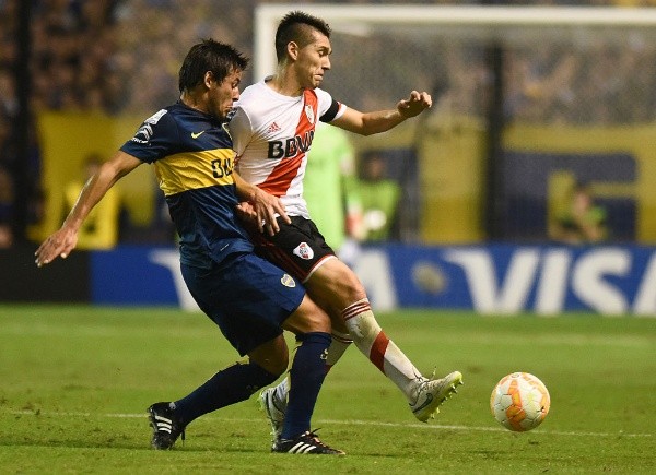 Matías Kranevitter en aquel partido. (Foto: Getty)