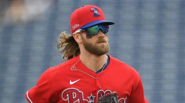 Bryce Harper realizó cinco propuestas para jugar la MLB este año (Foto: Getty)