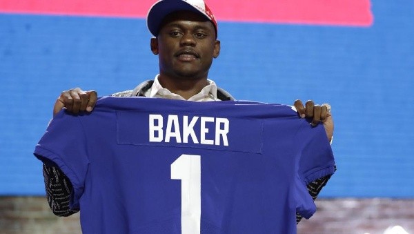 Baker fue la selección número 30 de primera ronda del Draft 2019 (Foto: NFL)